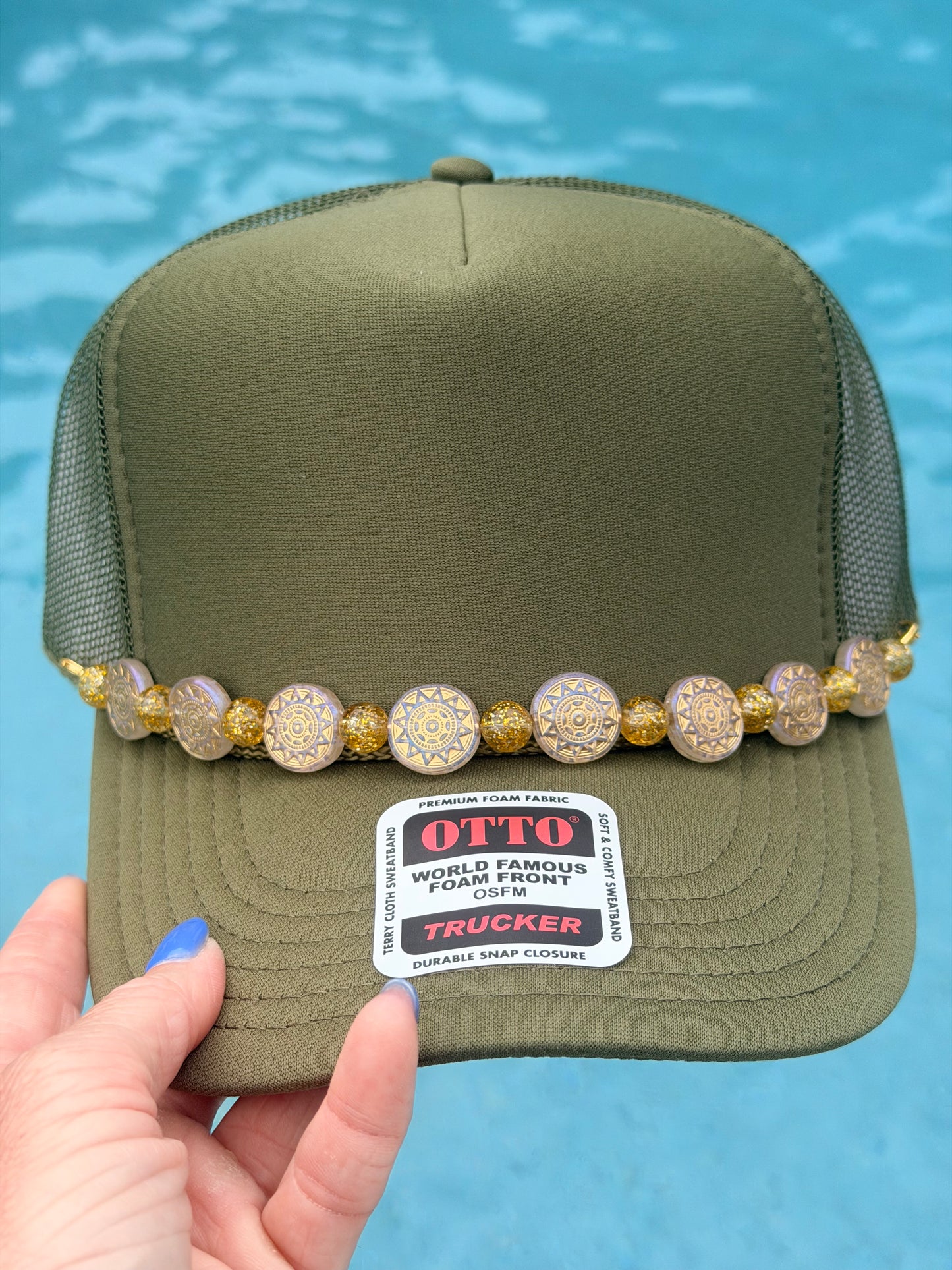 9” Goddess Hat Chain