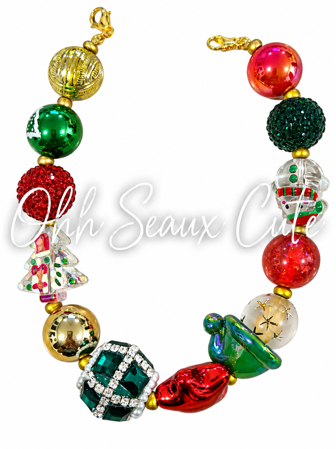 9” Christmas 6 Hat Chain