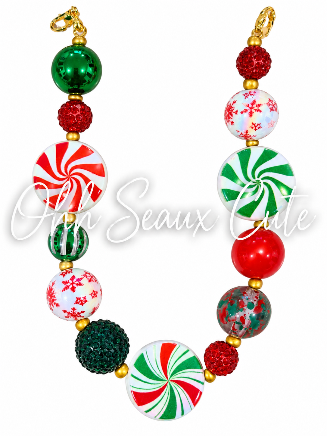 9” Christmas 8 Hat Chain
