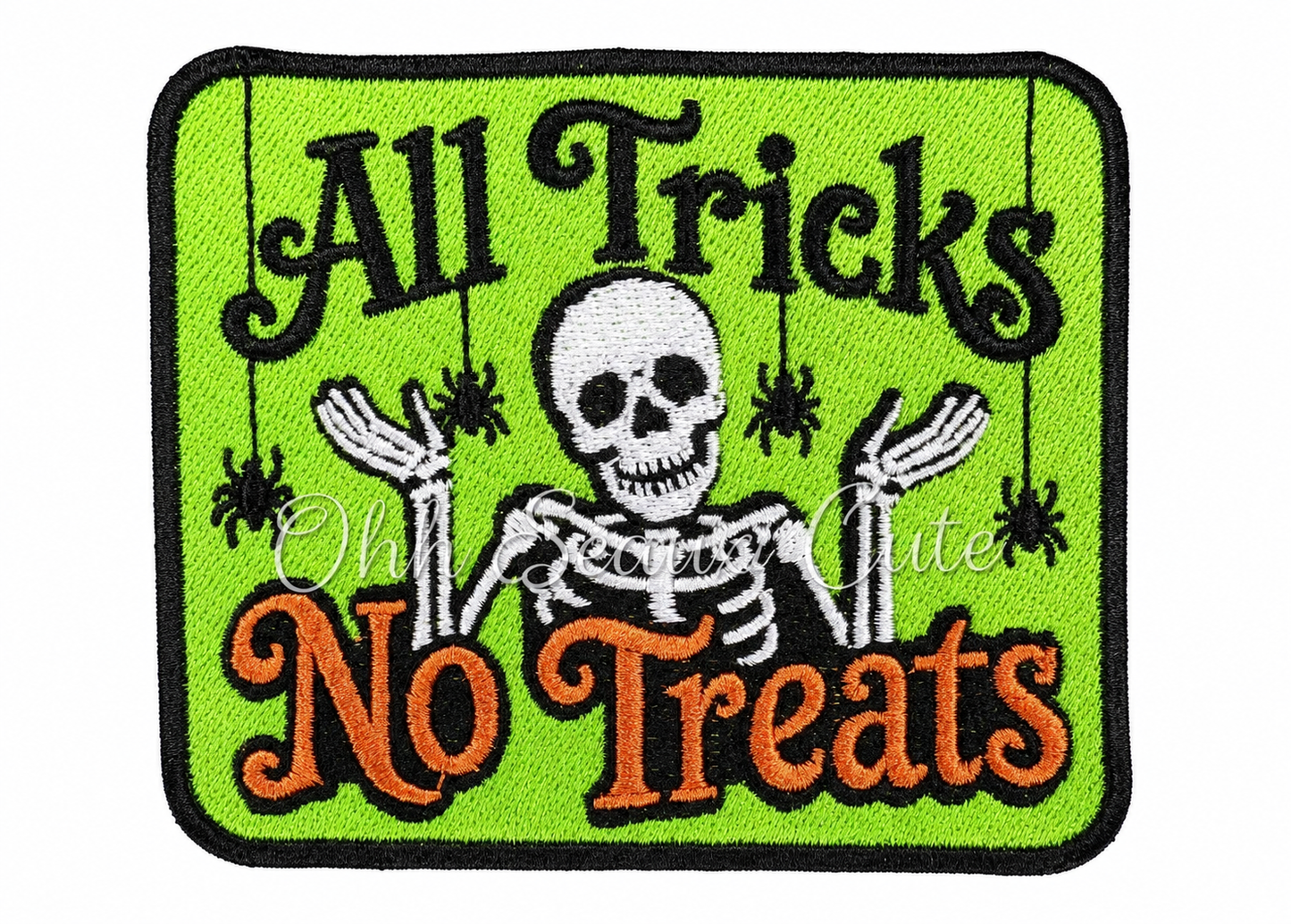4” Neon All Tricks No Treats