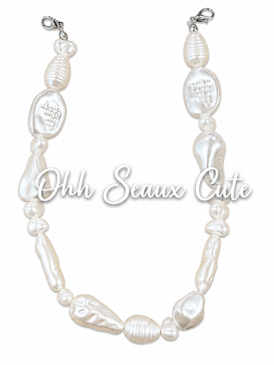 9”  Pearl Hat Chain