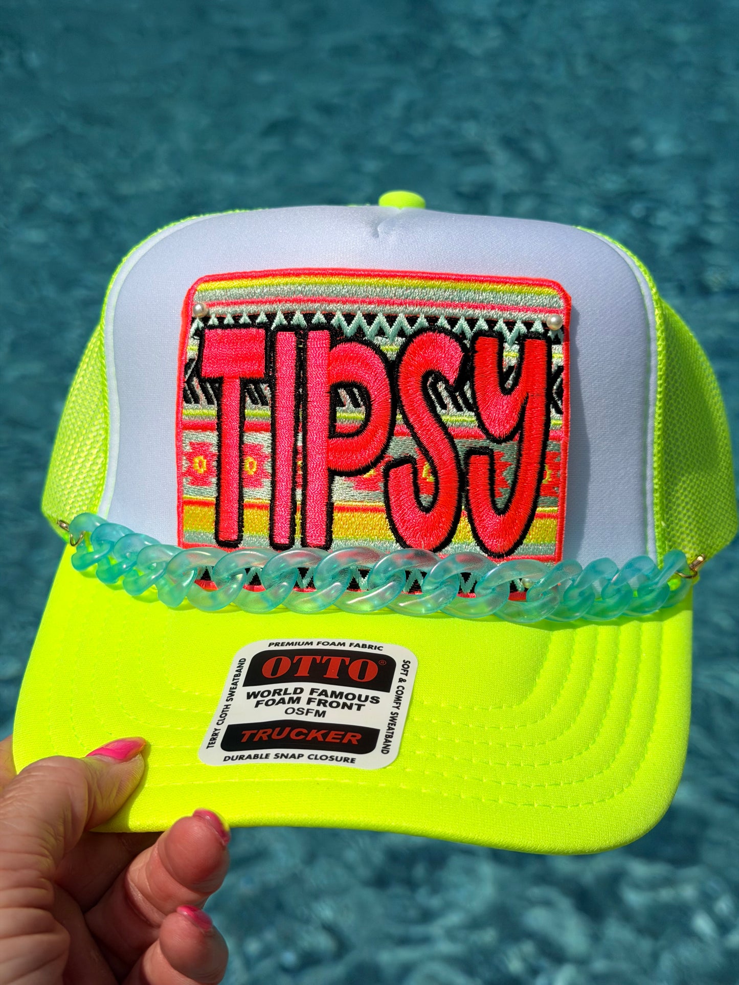 4” Neon Aztec TIPSY OSC ORIGINAL