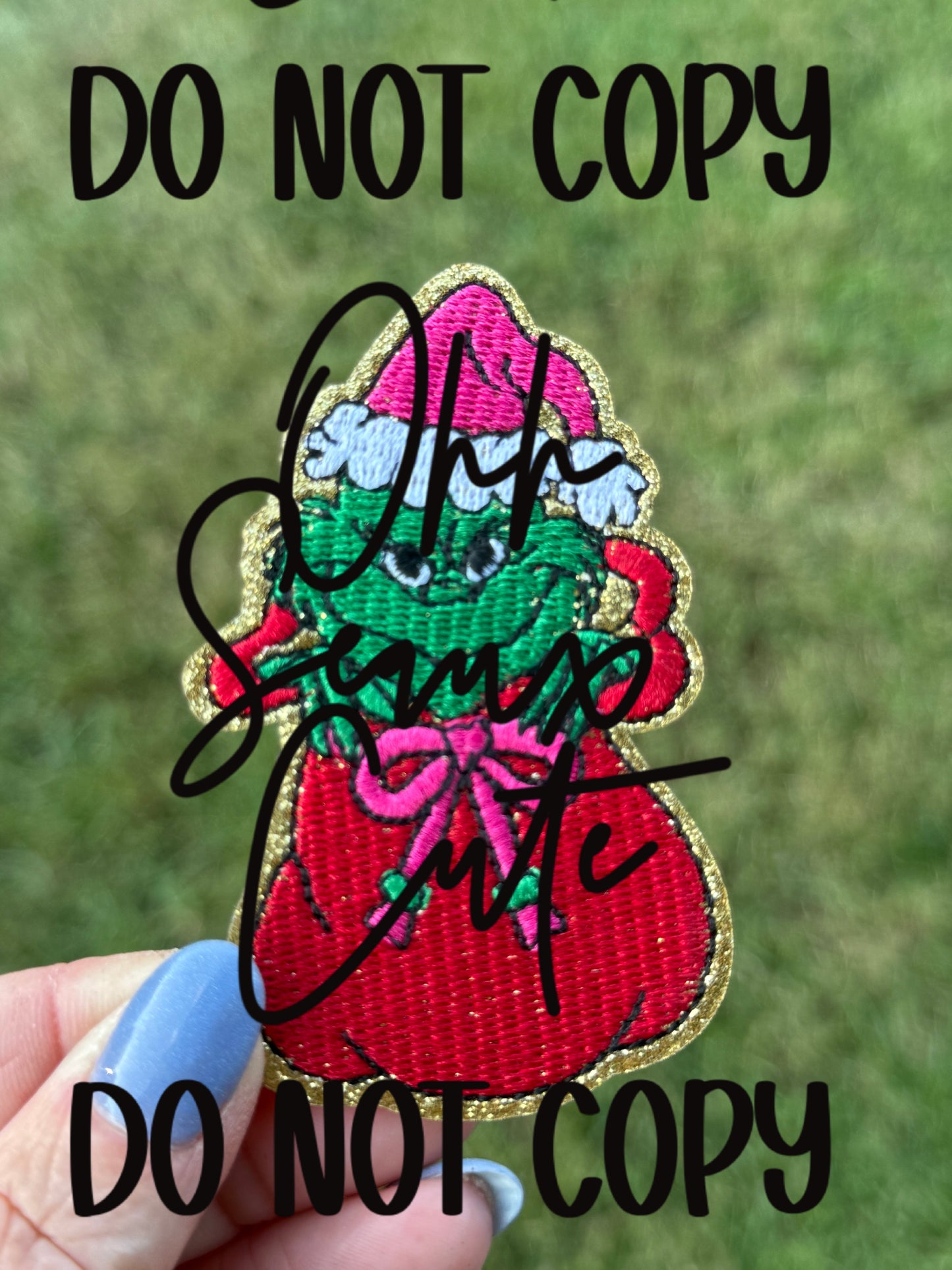 3” Santa Sack Grinch (OSC CUSTOM) DO NOT COPY