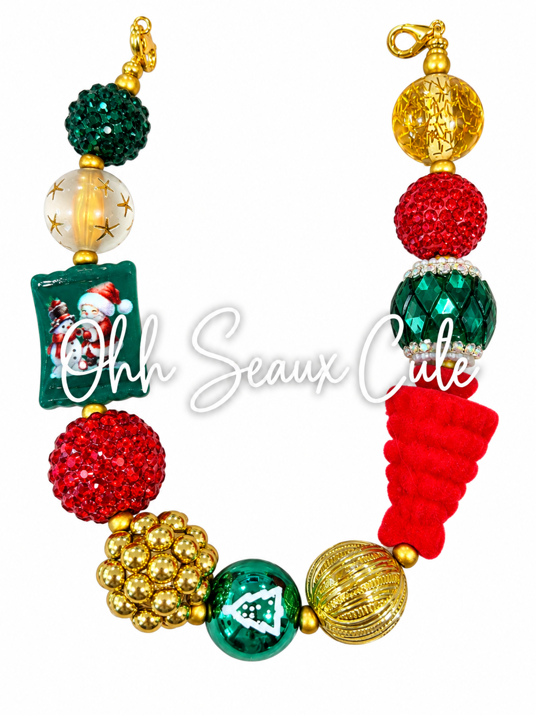 9” Christmas 1 Hat Chain