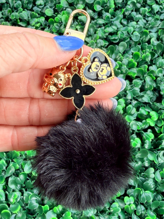 2” Charmed Puff Bag Charm