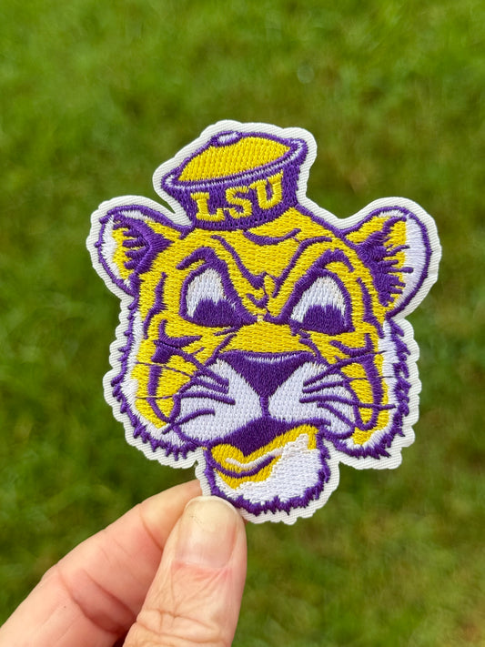 3” Purple Tiger Head