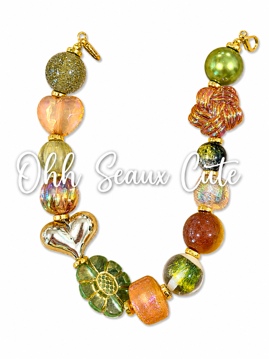9” Wild Fern 1 Hat Chain