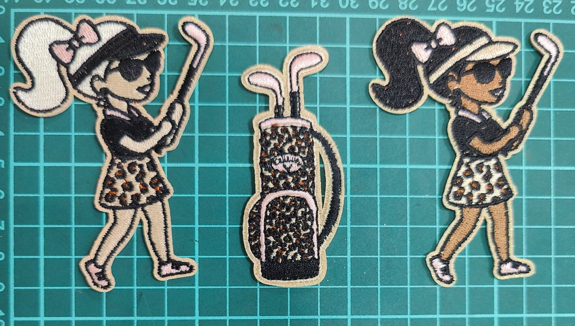 3.5” Leopard Golf Girl Collection