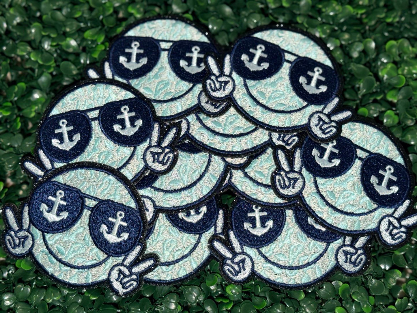 3.25” Leopard Anchor Smiley