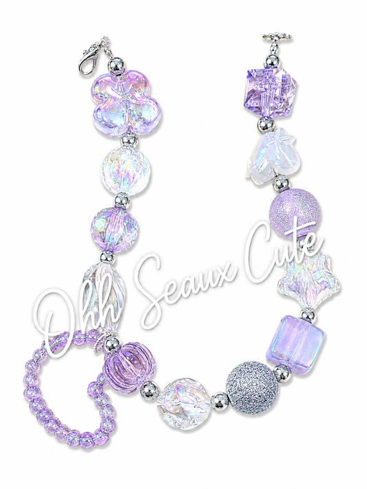 9”  Purple Heart #2 Hat Chain
