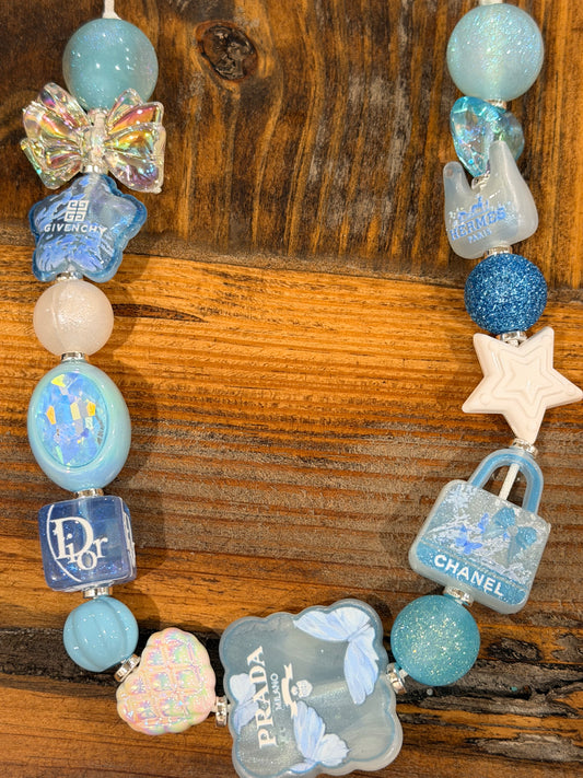 13” Custom Bag Chain -Designer Breakfast