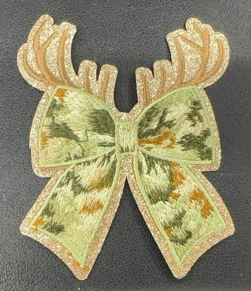 3.5” Camo Glitter Antlers