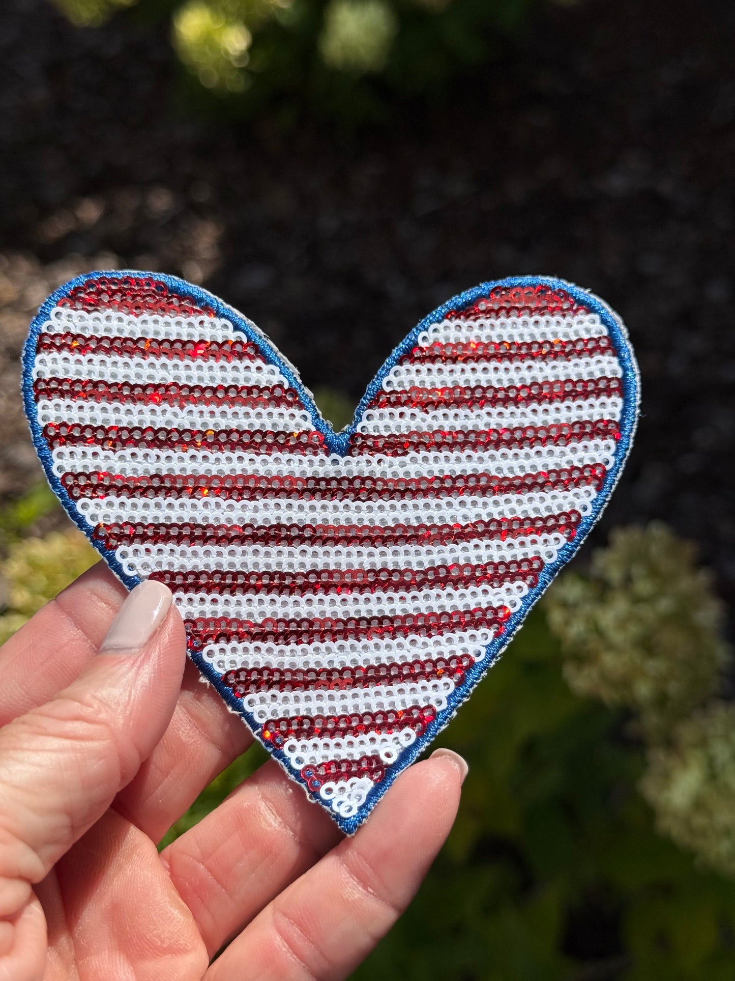 3.5” Stripe Heart