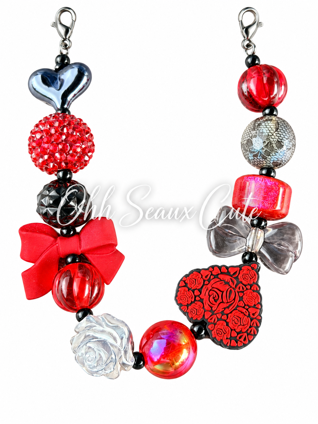 Red 3 Hat Chain