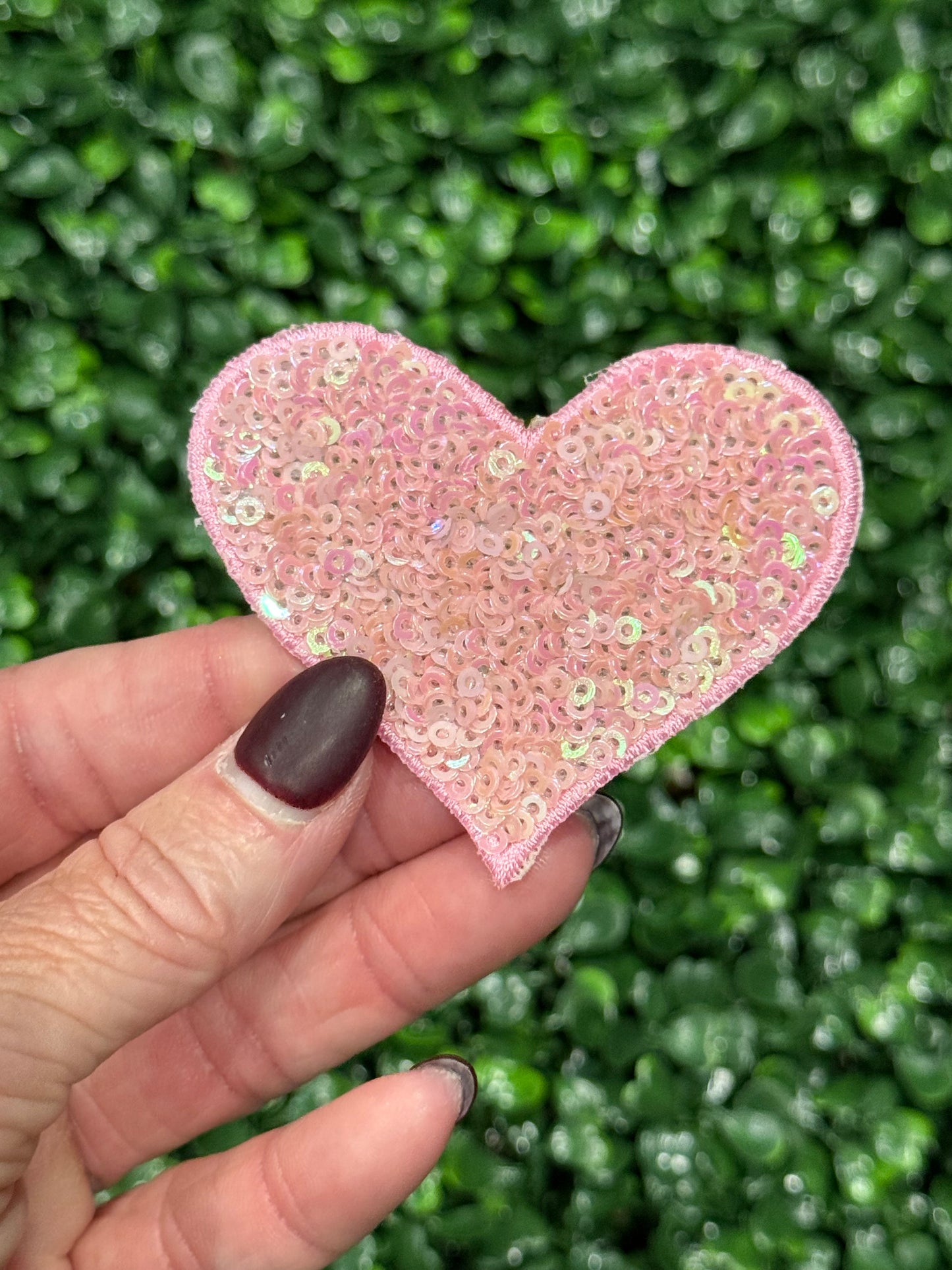 2.5” Sequin Heart
