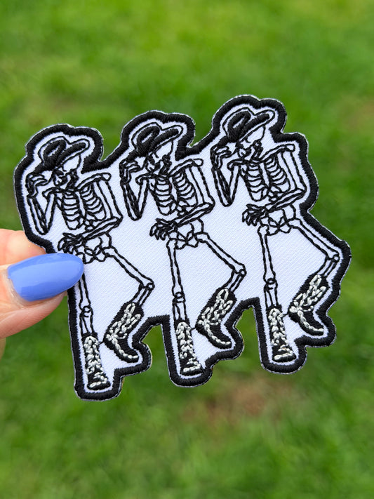3” Dancing Skeletons