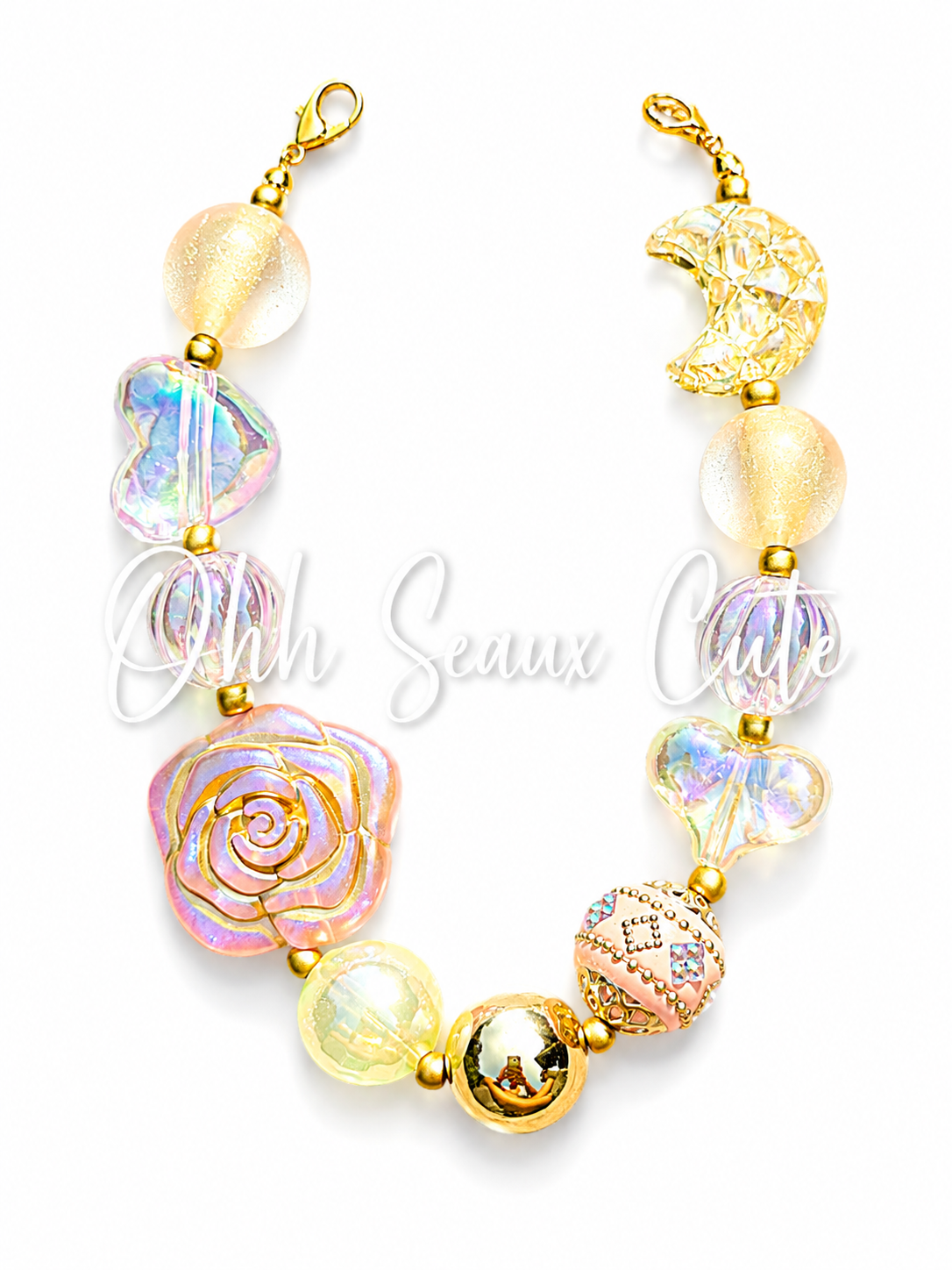 9” Pink Lemonade 4 Hat Chain