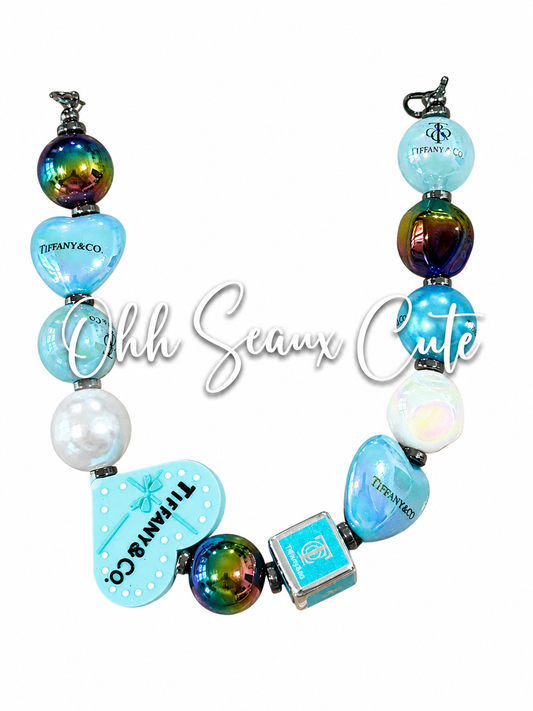 9” Tiffany 3 Hat Chain