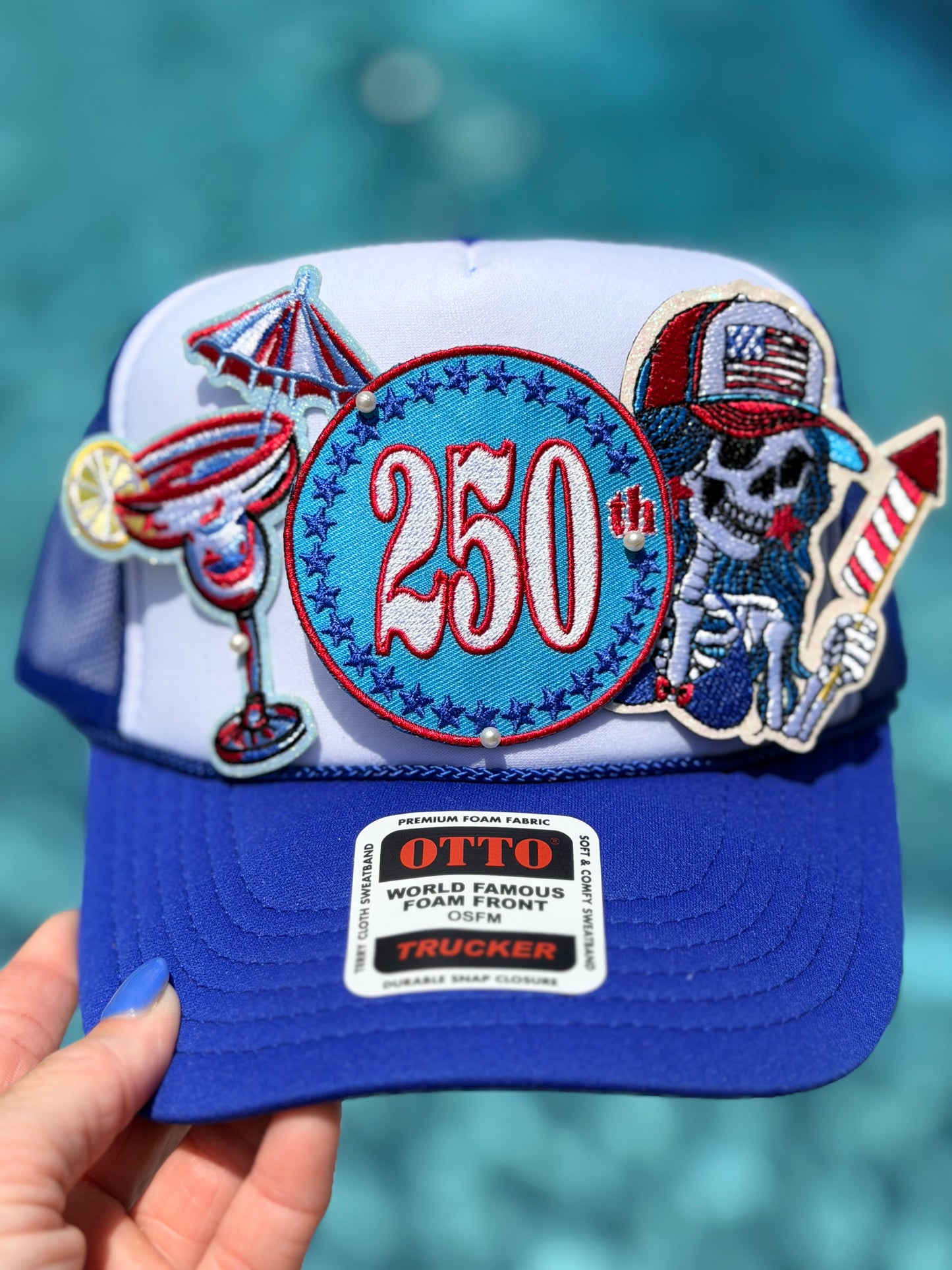 3.25” 250th USA- Blue