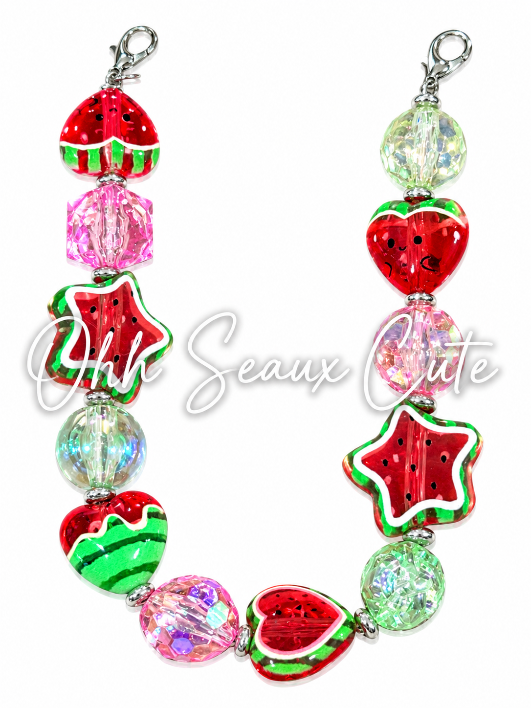 9” Watermelon 6 Hat Chain