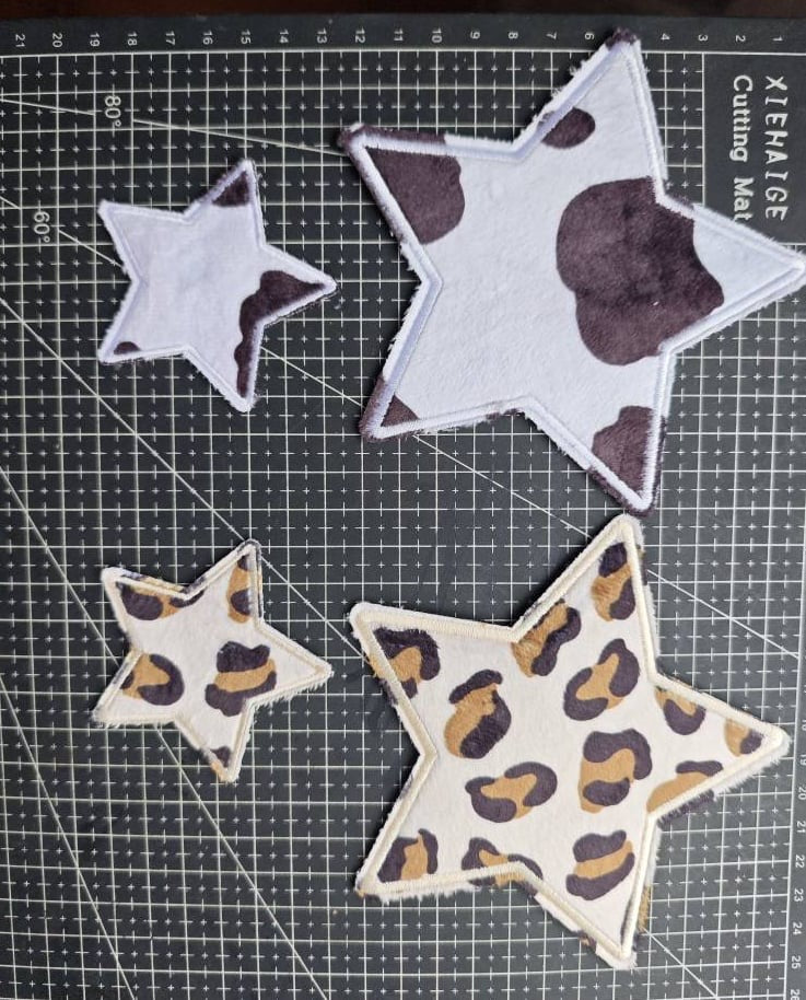 Faux Fur Stars