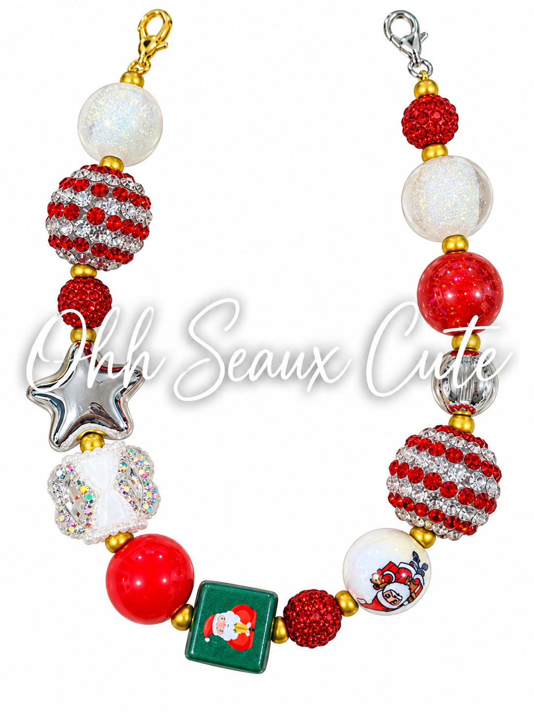 9” Christmas 5 Hat Chain