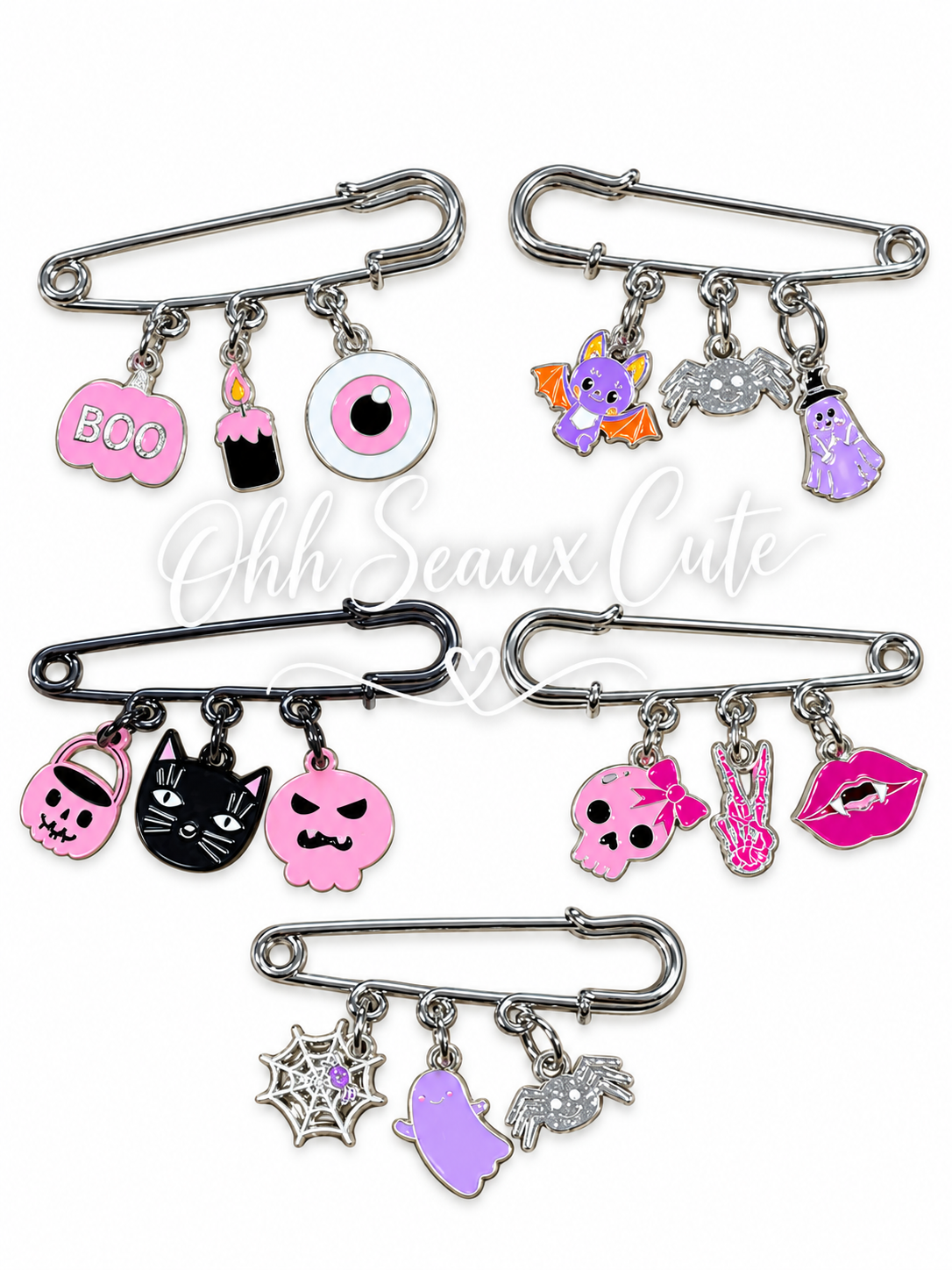 Boojee Hat Pins #5 (Set of 5)