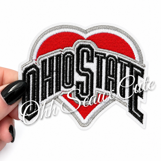 3” OHIO State Heart
