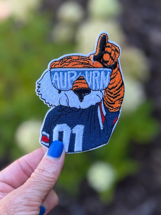 3.5” Auburn Aubie Tiger