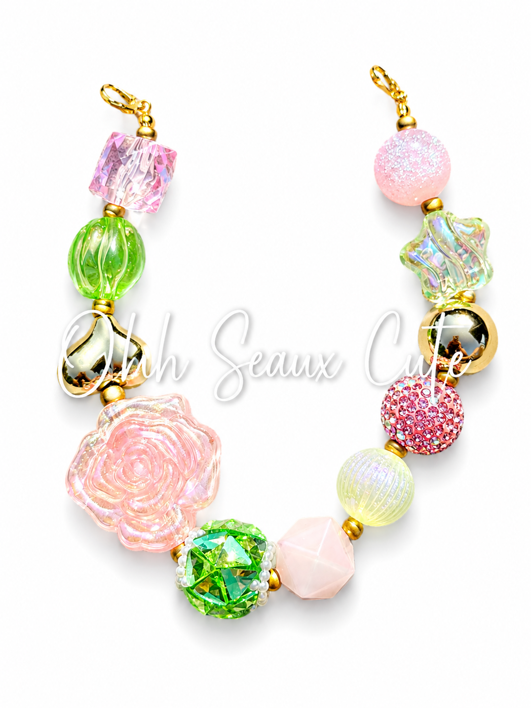 9” Spring Garden 4 Hat Chain