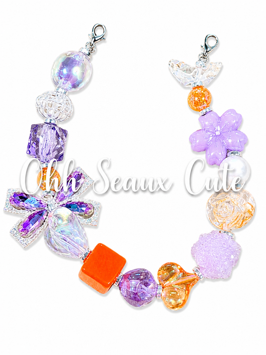 9” Clemson Ice 7 Hat Chain