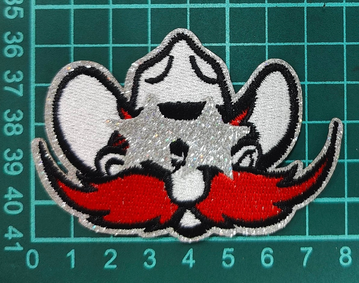 3” Glitter Red Raider