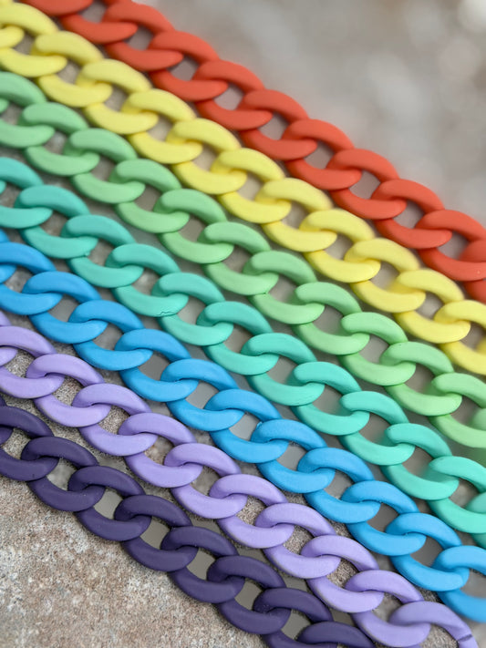 9” Matte SUMMER Hat Chains