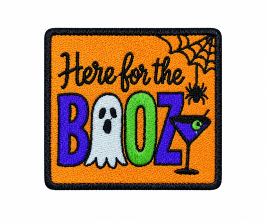 4” Neon Here for the Booz