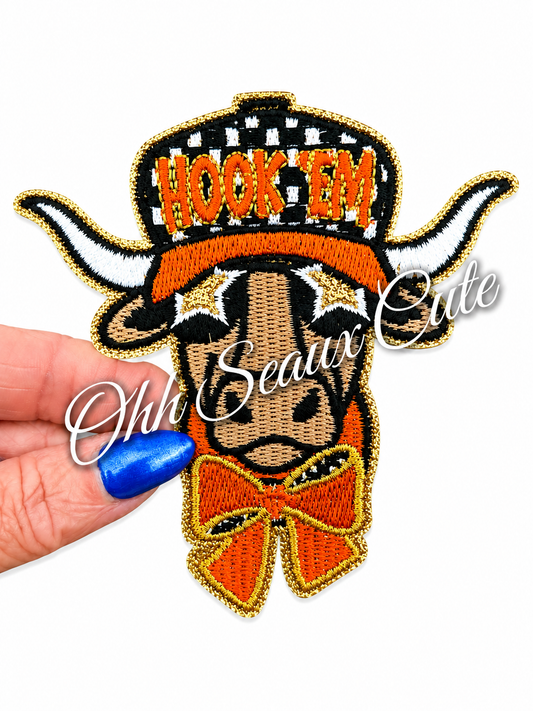 3.25” Texas Checkered Hat Mascot
