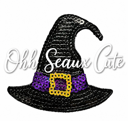 3” Sequin Witch Hat