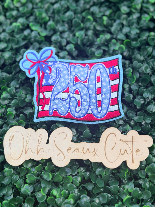 3.5” 250th USA Flag
