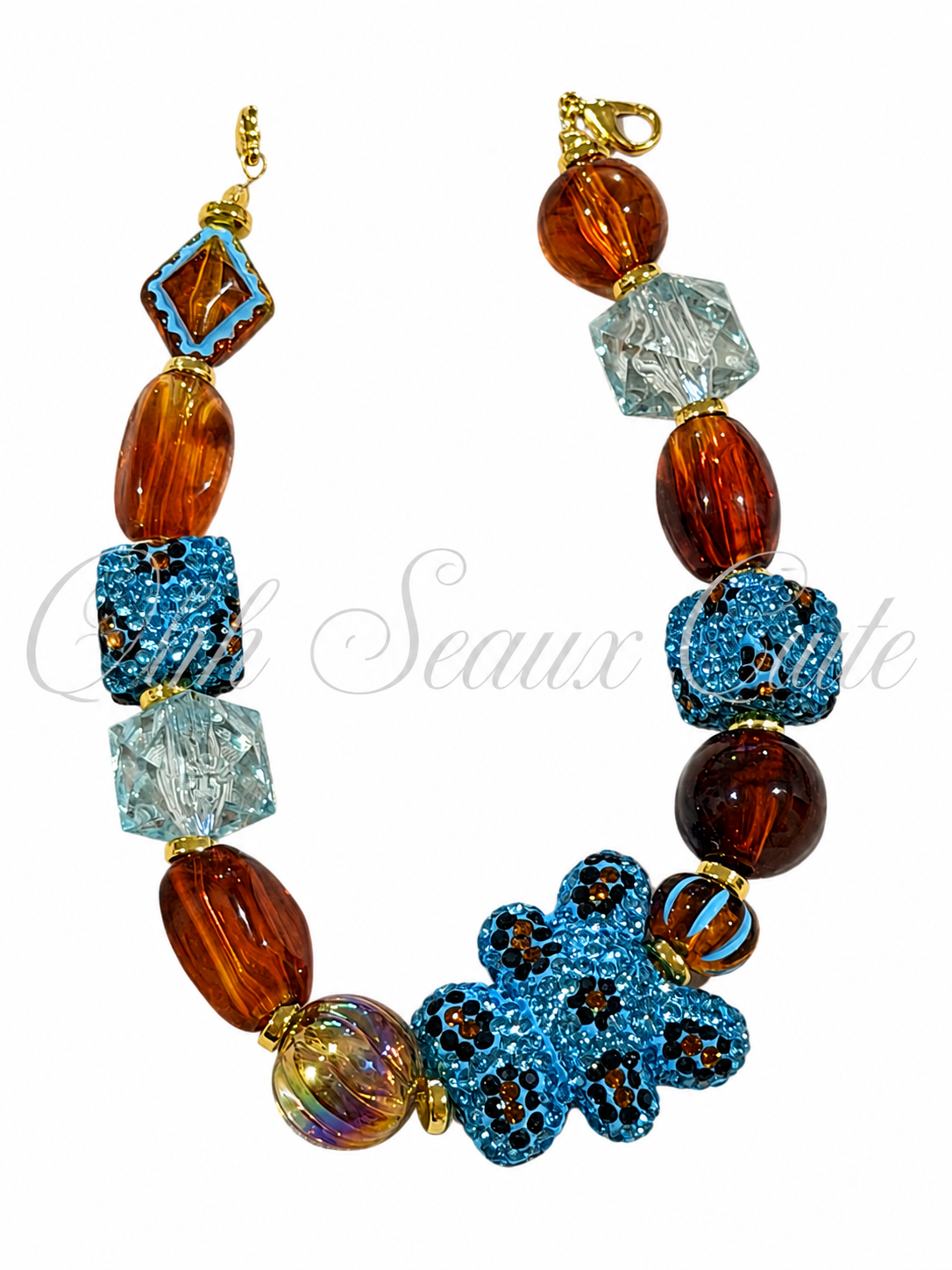 9” Leopard Hat Chain