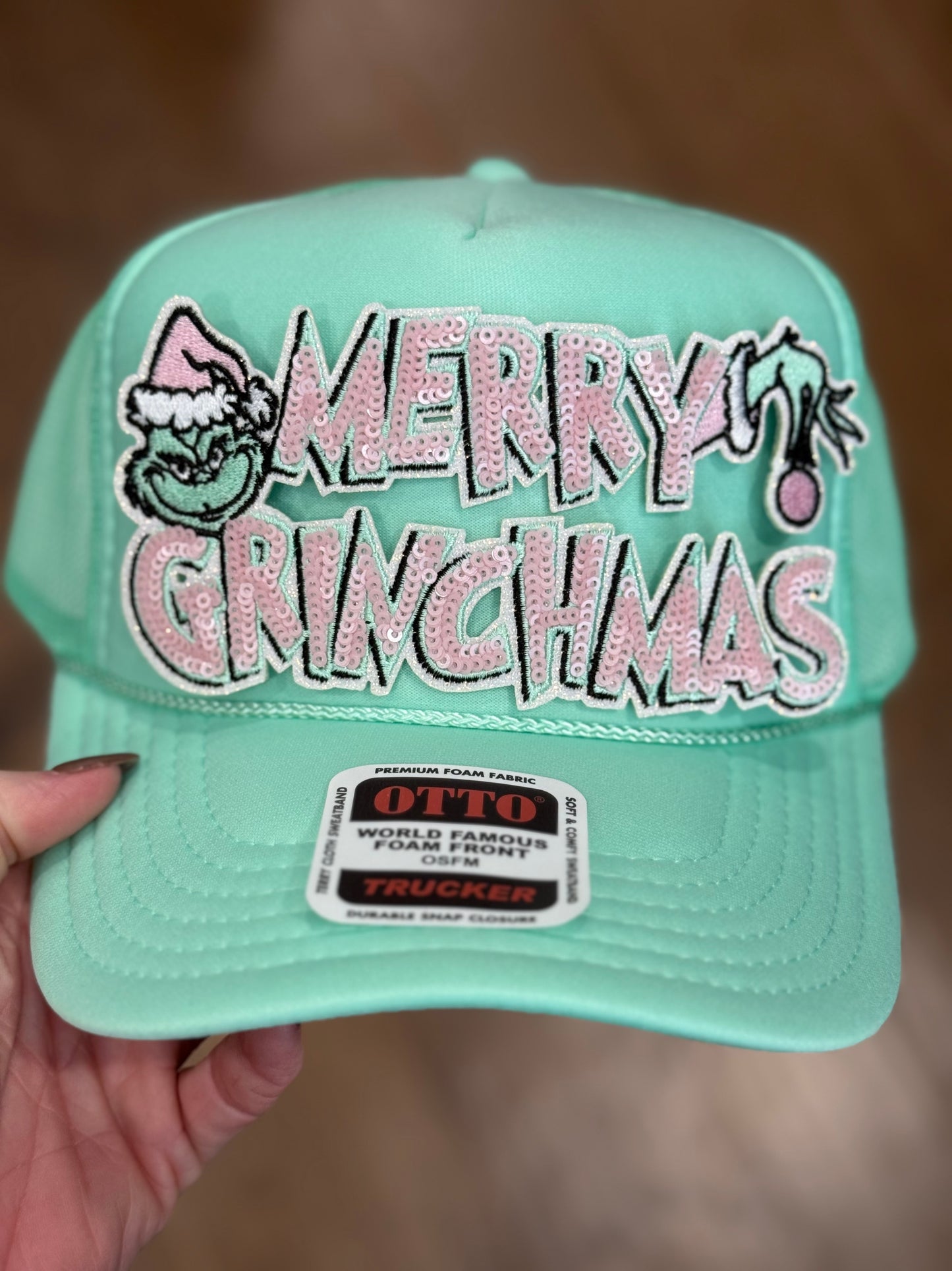5” Sequin MERRY GRINCHMAS - DO NOT COPY
