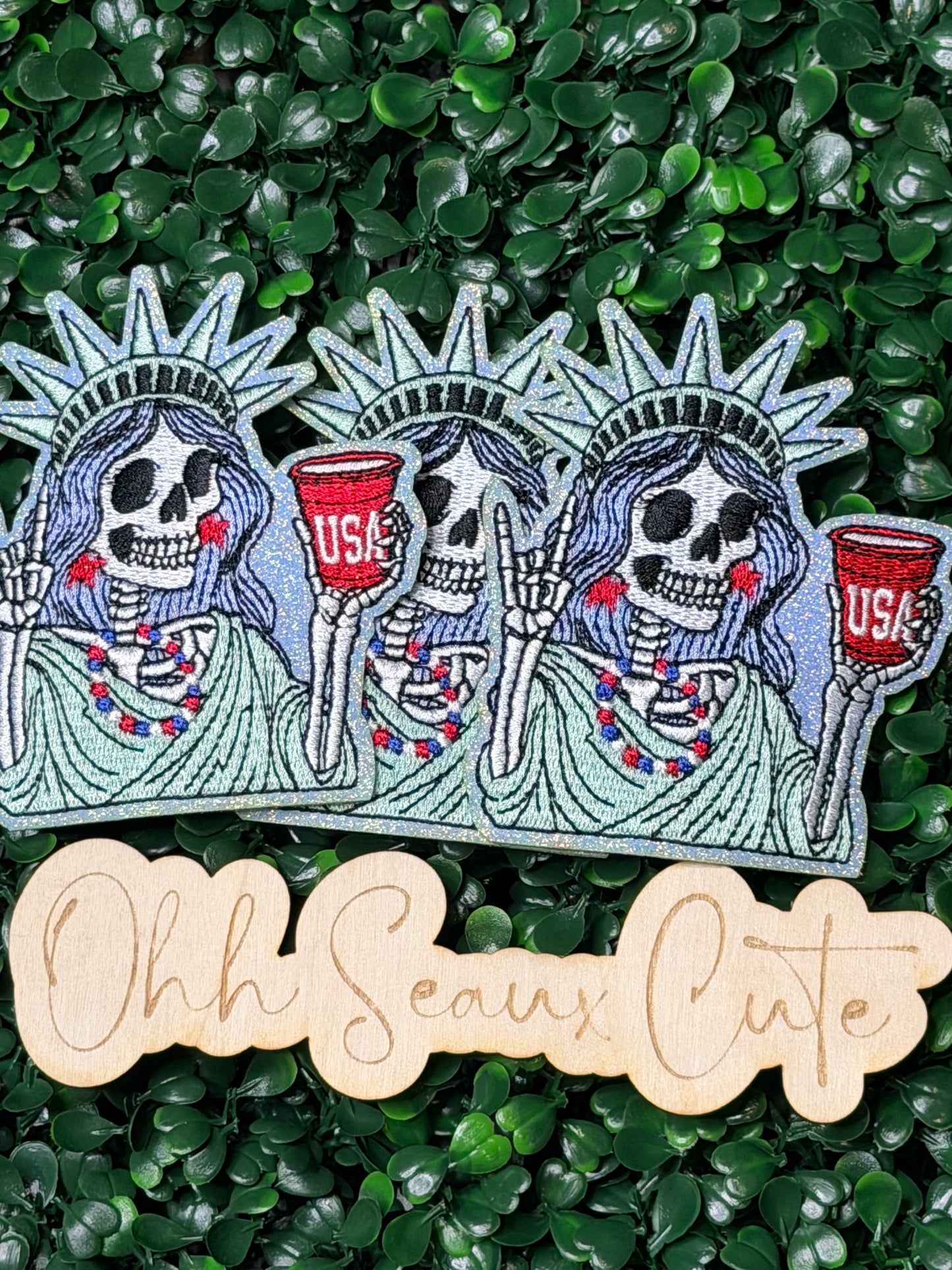 3.5” Liberty Skelly Babe (OSC Copyright)