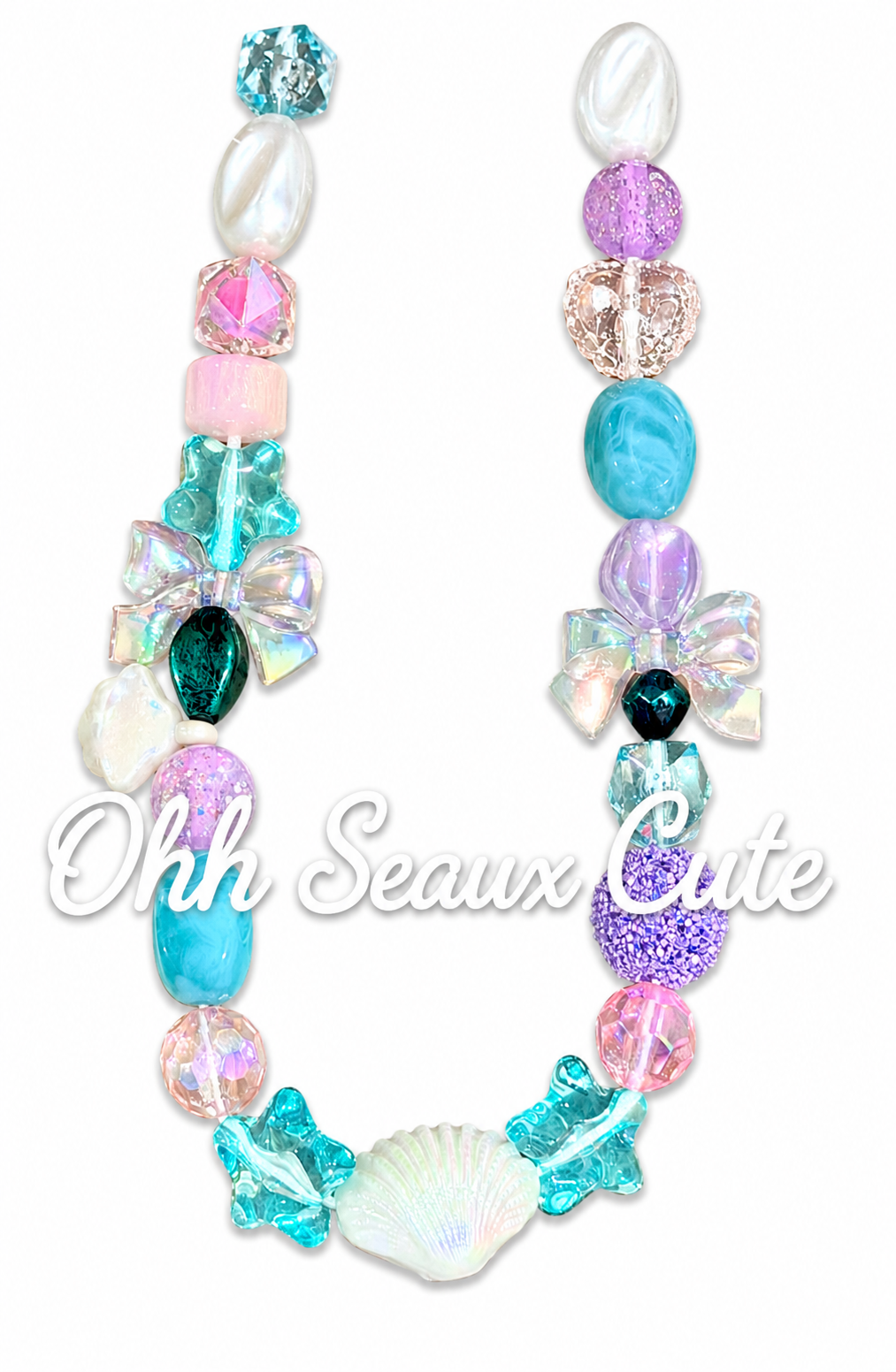 15” Custom Mermaid Bag Chain