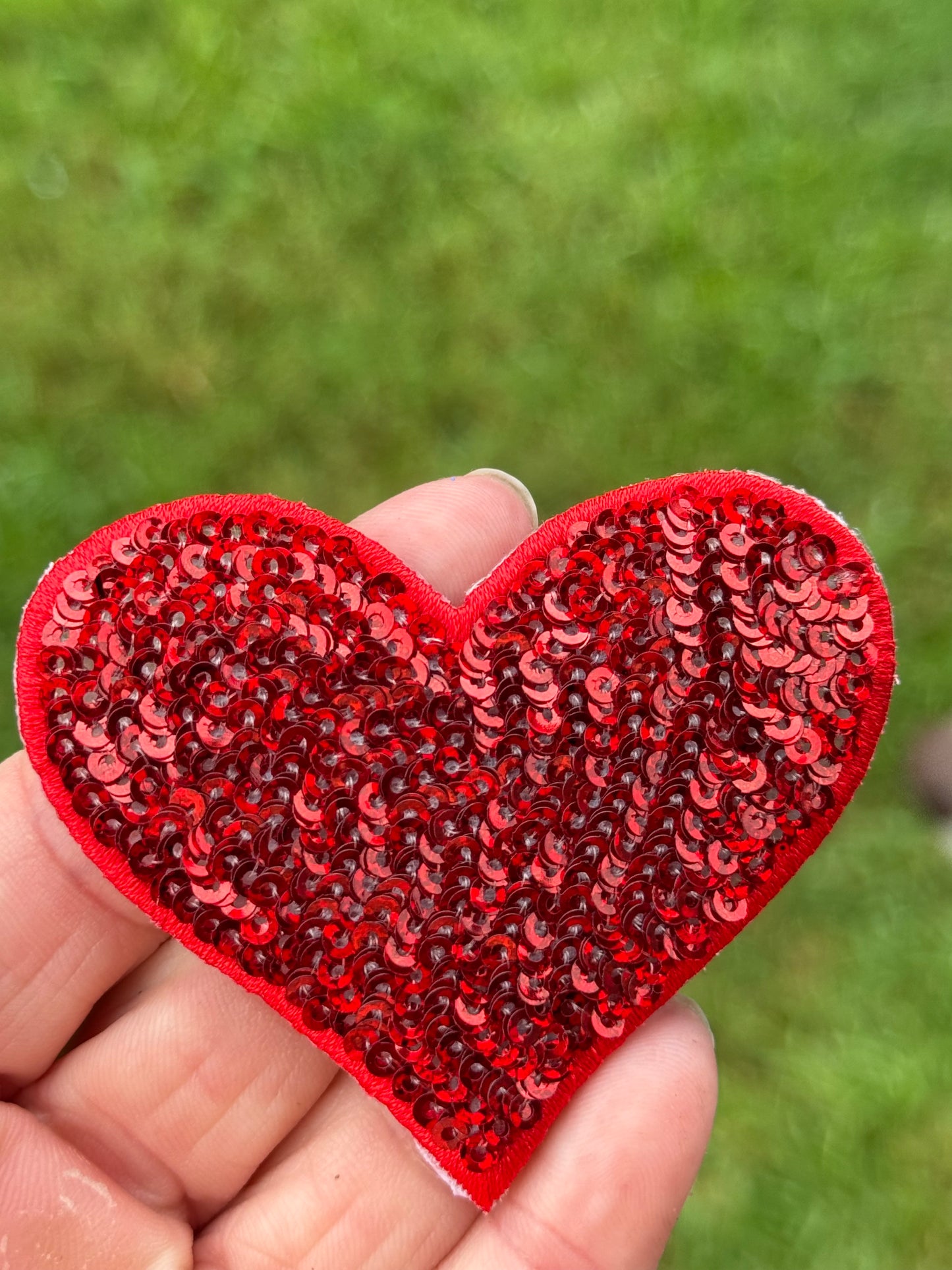 2.5” Sequin Heart
