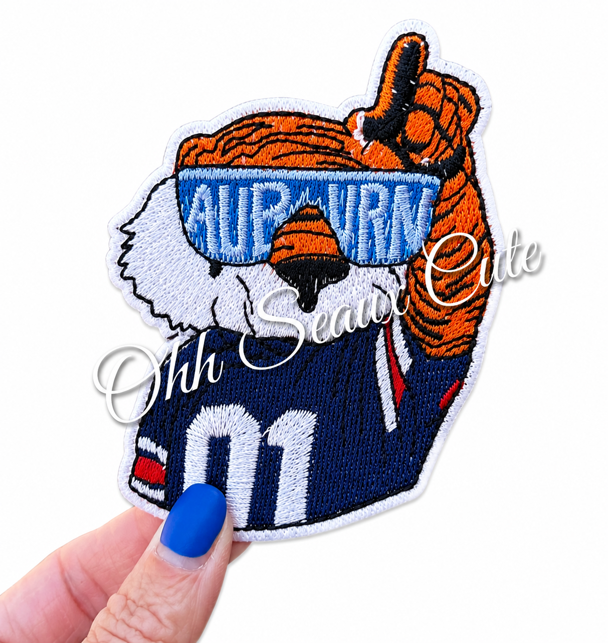 3.5” Auburn Aubie Tiger