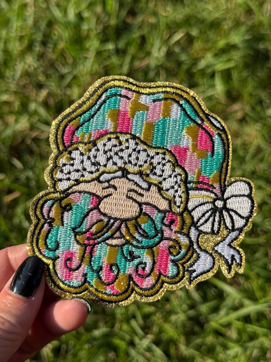 3.5” Happy Santa Head