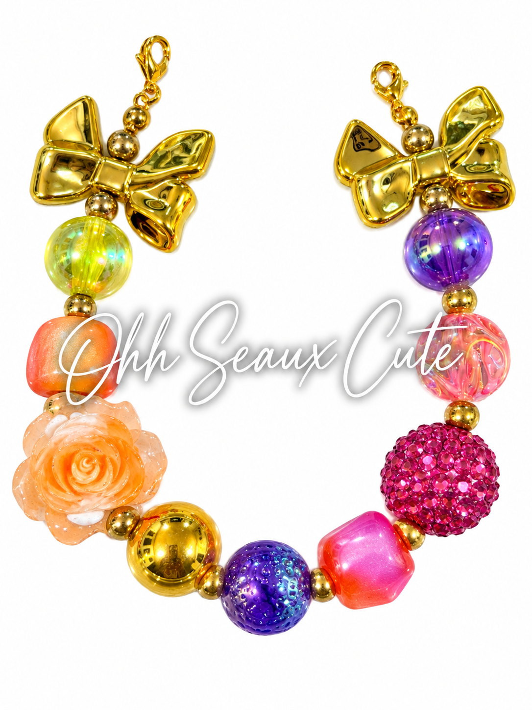 9” Sunset 8 Hat Chain
