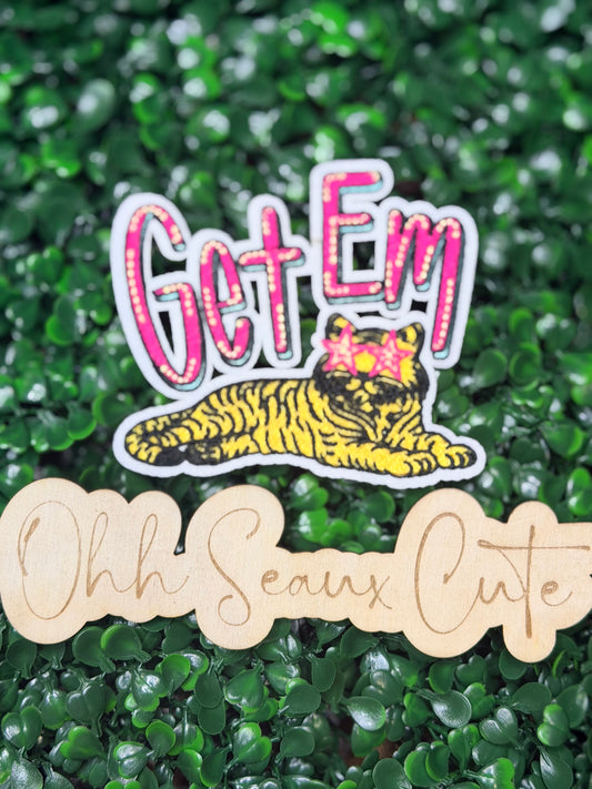 4” Get’em Tiger  OSC ORIGINAL-DO NOT COPY