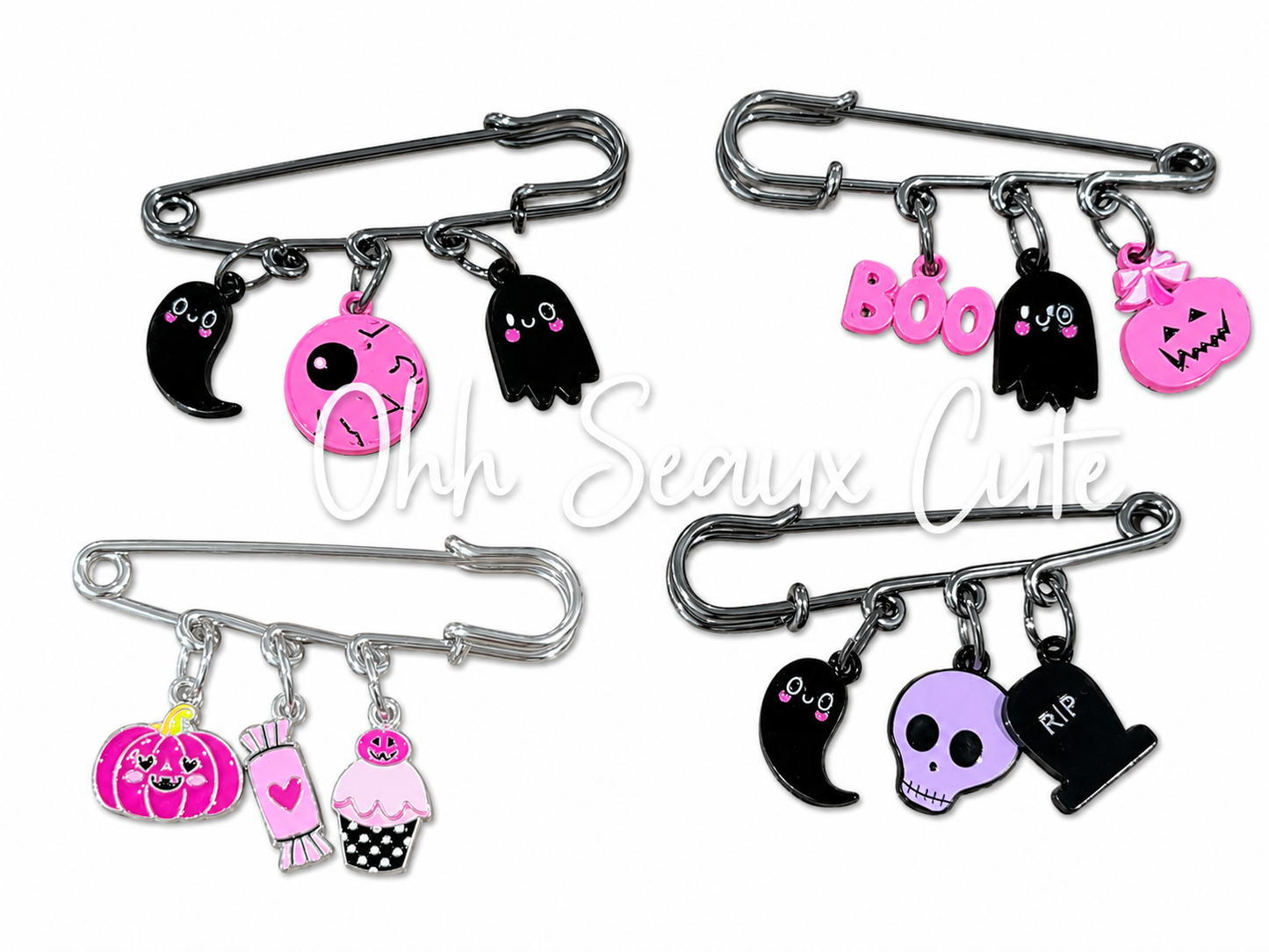 Boojee Hat Pins #1(Set of 4)