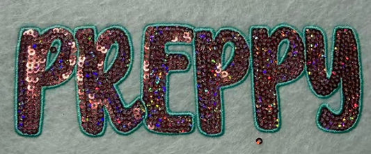 6” Sequin PREPPY- OSC ORIGINAL