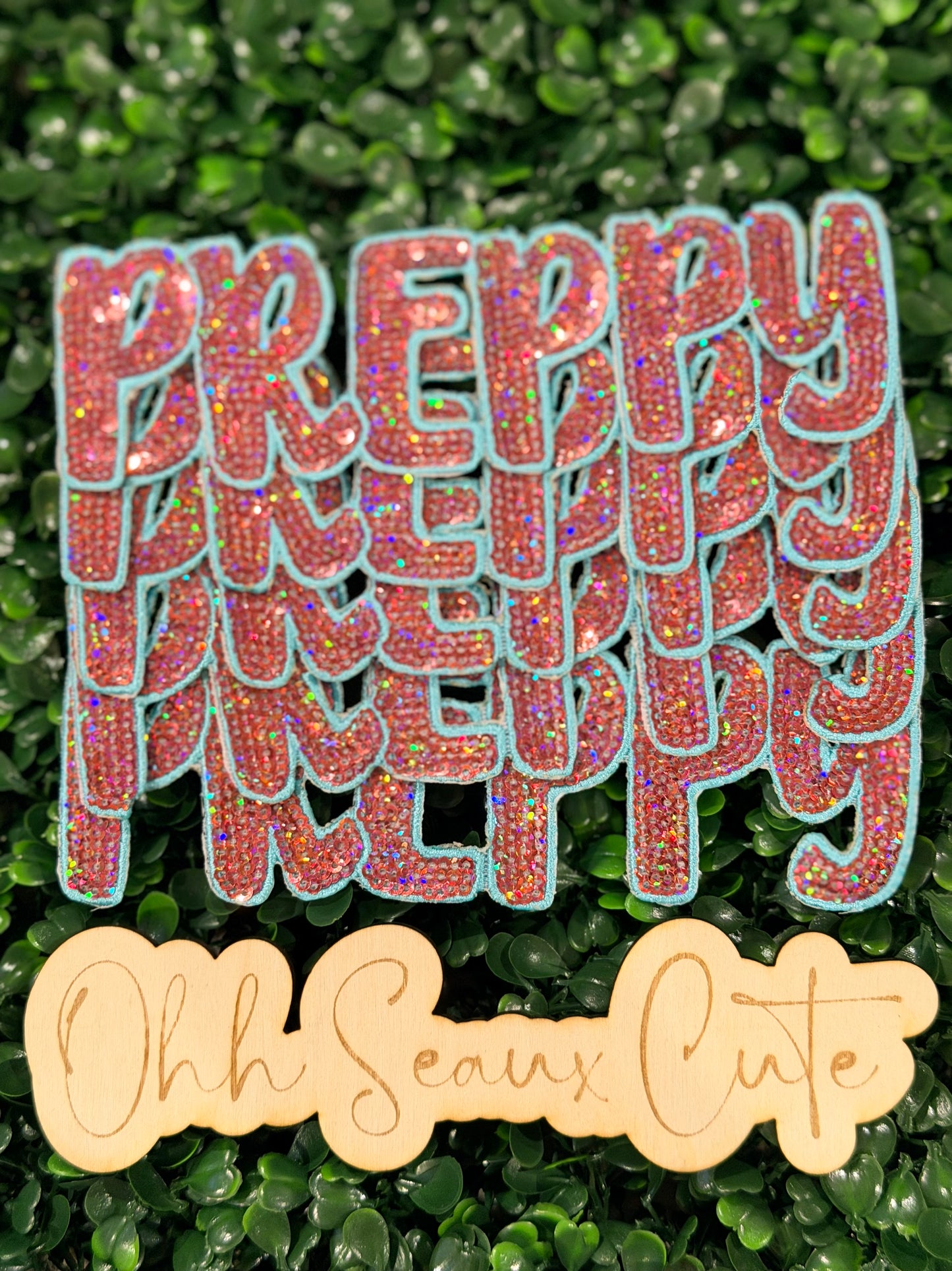 6” Sequin PREPPY- OSC ORIGINAL