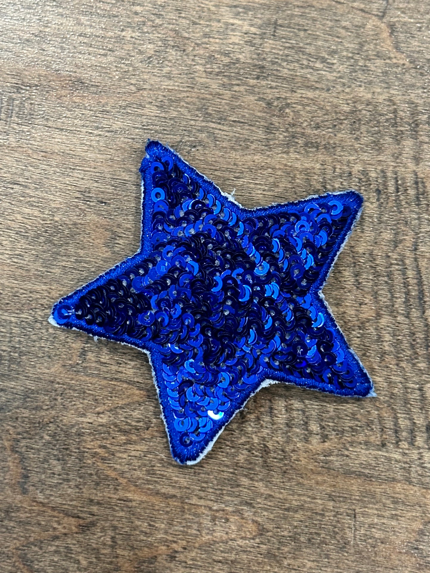5” Sequin Star Patch